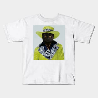 Pimp Cat Kids T-Shirt